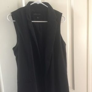 Black Midi Vest